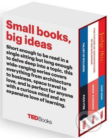 TED Books (Box Set) - Pico Iyer, Marc Kushner, Chip Kidd