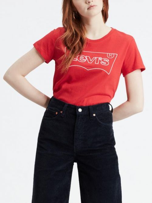 Levis dámské triko s logem 17369-0620 Červená L