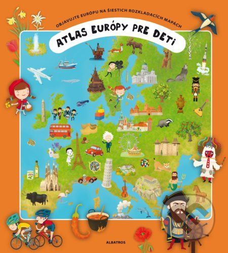 Atlas Európy pre deti - Oldřich Růžička, Tomáš Tůma (ilustrácie)