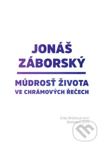 Jonáš Záborský - Erika Brtáňová