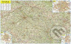 Nástěnná mapa Česko 1:500 0000 -