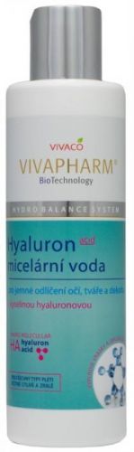 Vivaco Micelární voda s kyselinou hyaluronovou VIVAPHARM 200 ml