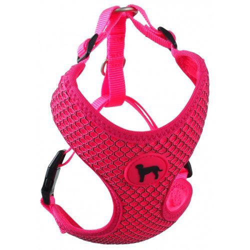 Postroj active dog mellow s růžový 1,5x35-47cm