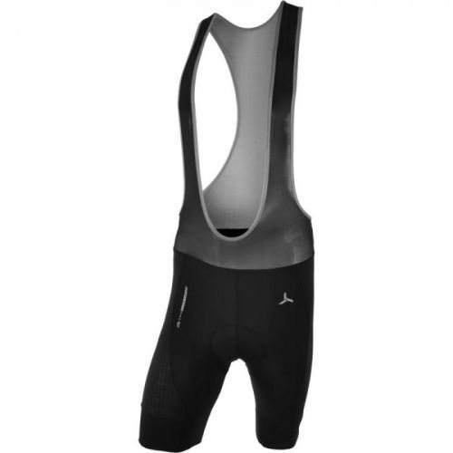 Kraťasy Silvini Fortore MP1004- pánské, elastické, s vložkou, lacl, černé - velikost 2XL