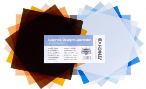 FOMEI Tungsten/Daylight Conversion, filter packs
