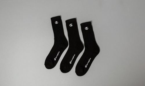 Champion 3Pack Socks Black 39-42