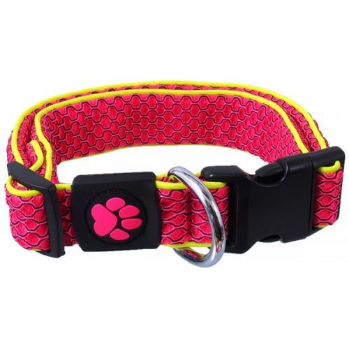 Obojek active dog mellow s růžový 2,5x28-40cm