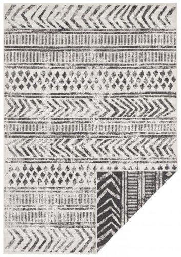 Bougari - Hanse Home koberce Kusový koberec Twin Supreme 103860 Black/Cream - 80x150 cm Bílá