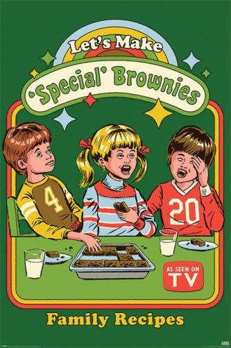 PYRAMID Plakát, Obraz - Steven Rhodes - Let's Make Special Brownies, (61 x 91,5 cm)