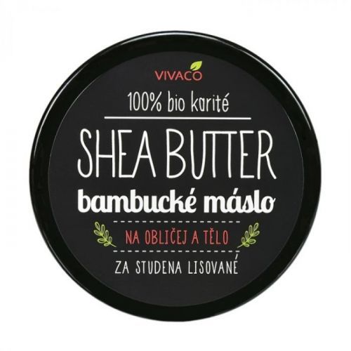 Vivaco BIO Bambucké máslo Karité na obličej a tělo 100 ml