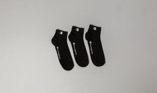 Champion 3Pack Ankle Socks Black 35-38