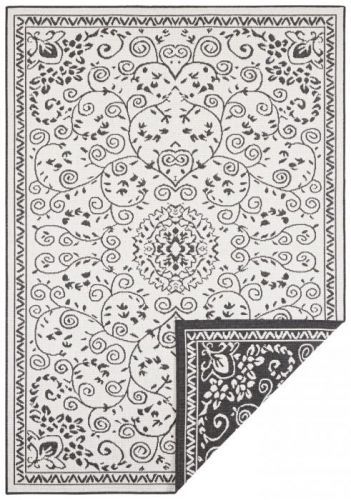 Bougari - Hanse Home koberce Kusový koberec Twin Supreme 103864 Black/Cream - 80x150 cm Bílá