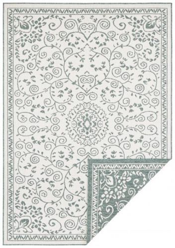 Bougari - Hanse Home koberce Kusový koberec Twin Supreme 103865 Green/Cream - 80x150 cm Bílá
