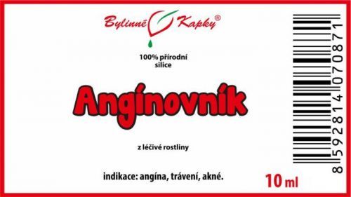 Angínovník - 100 % přírodní silice - esenciální (éterický) olej 10 ml