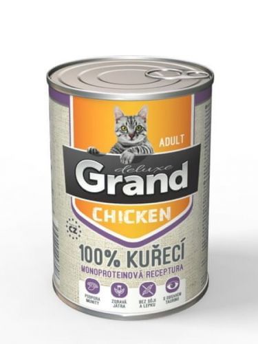 Jeseničan Grand Deluxe 100% Kuřecí Pro Kočku 400g