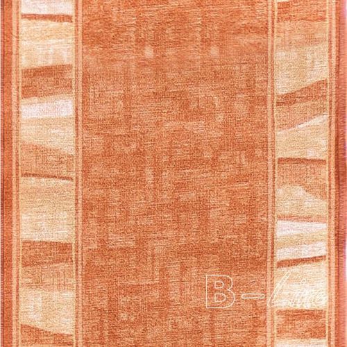 Associated Weavers koberce Protiskluzový běhoun Linea 80 - šíře 67 cm s obšitím Oranžová