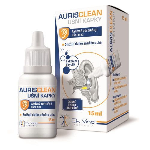 AurisClean ušní kapky DaVinci Academia 15ml