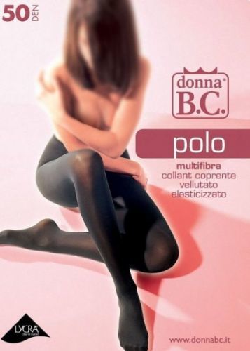 Donna B.C Polo 50 den punčochové kalhoty 3-L blu/odstín modré