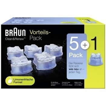 Braun CCR6 - Clean&Renew náhradní čistící náplně 5+1