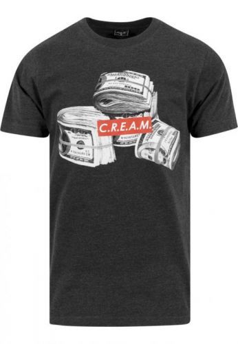 Triko Mister Tee C.R.E.A.M - šedé, L