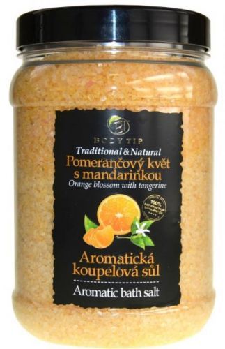 Vivaco Koupelová sůl Pomerančový květ s mandarinkou BODY TIP 1500g