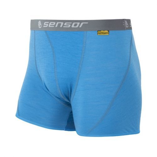 SENSOR MERINO ACTIVE pánské trenky modrá Velikost: XL