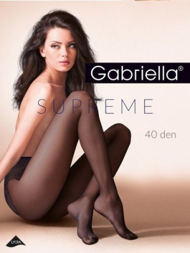 Gabriella Supreme 398 40 den Punčochové kalhoty 2-S melisa/odstín béžové