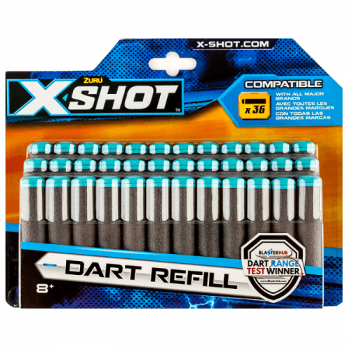 X-SHOT - náhradní náboje tmavé  36 ks
