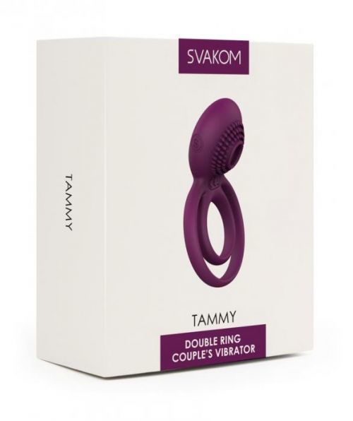Svakom Tammy - penis ring (purple)