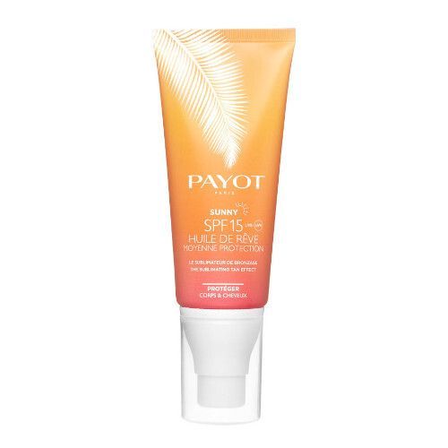 Payot Suchý olej na opalování na tělo a vlasy SPF 15 Sunny  100 ml