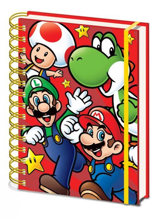PYRAMID Super Mario - Run Zápisník