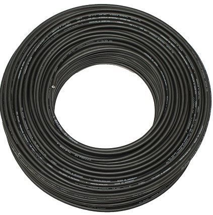 Solární kabel PV1-F, 4mm2, 1kV, černý, balení 100m
