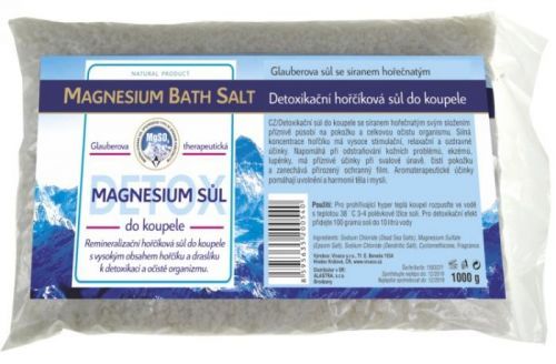 Vivaco Koupelová hořčíková sůl Magnesium 1 Kg