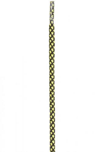 Tkaničky do bot Tubelaces Rope Multi - černé-žluté, 150 cm