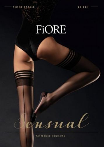 Fiore Femme Fatale O 4064 20 den Punčochy 3-M black