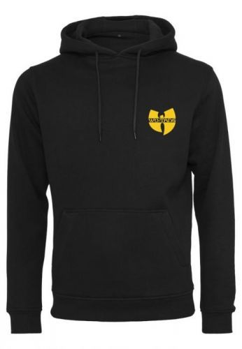 Mikina s kapucí Wu-Wear Chest Logo - černá, 3XL
