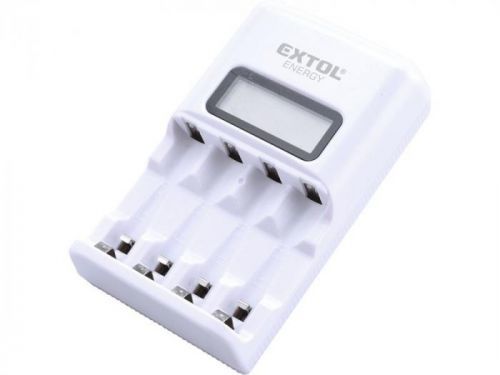 Nabíječka inteligentní AA+AAA Extol Energy 42080