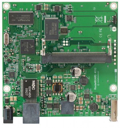 Mikrotik RouterBoard RB411GL 32MB RAM, 680 MHz, 1x miniPCI, 1x LAN, vč. L4, RB411GL