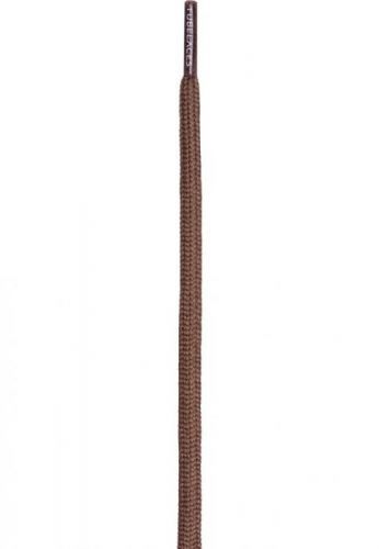 Tkaničky do bot Tubelaces Rope Solid - hnědé, 130 cm