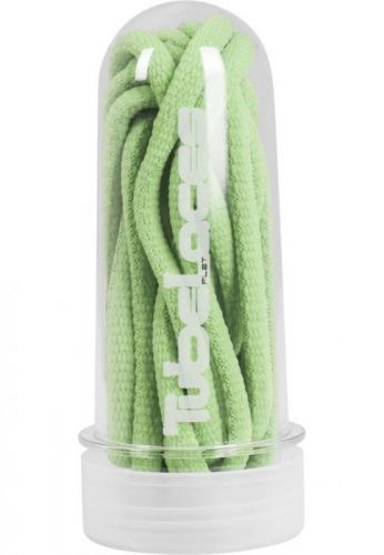 Tkaničky do bot Tubelaces Rope Pad 130 cm - světle zelené