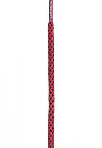 Tkaničky do bot Tubelaces Rope Multi - červené-černé, 150 cm