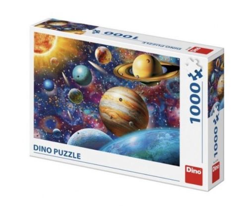 Dino Puzzle 1000 Dílků Planets