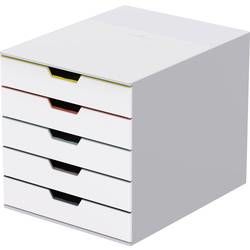 Durable VARICOLOR MIX 5 - 7625 762527 box se zásuvkami, bílá, DIN A4, DIN C4 , Folio , Letter , Počet zásuvek: 5