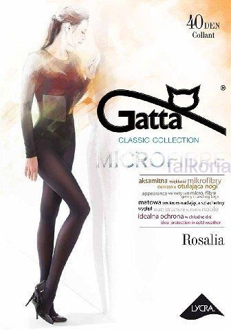 Gatta Rosalia 40 den Punčochové kalhoty 3-M bordo/odstín bordové