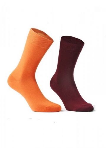 Wola Perfect Man W94.N03 Pánské ponožky jednobarevné  39-41 carotte