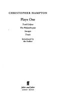 Christopher Hampton Plays 1 - Total Eclipse; The Philanthropist; Savages; Treats (Hampton Christopher)(Paperback)