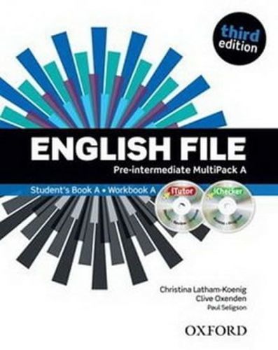 Latham-Koenig Christina; Oxenden Clive: English File Pre-intermediate Multipack A (3rd)