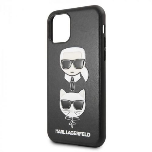 Karl Lagerfeld & Choupette pro Apple iPhone 11 černý (KLHCN61KICKC)