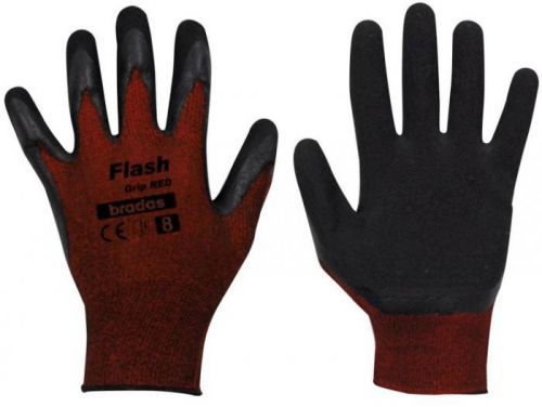 BRADAS rukavice FLASH GRIP latex 11 (RWFGRD11)