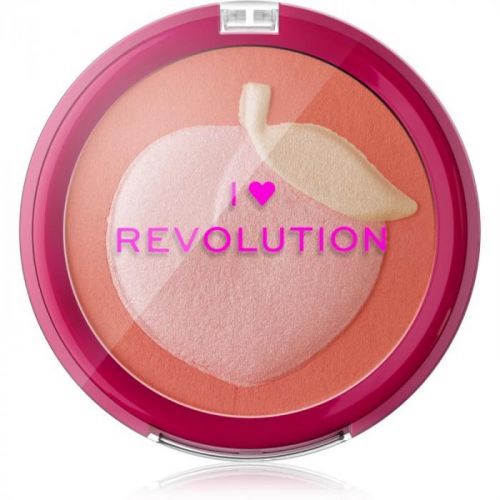 I Heart Revolution Fruity Blusher Peach kompaktní tvářenka